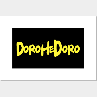 Dorohedoro Logo Yellow Posters and Art